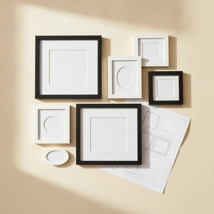 Set multi-cadres 7 pièces