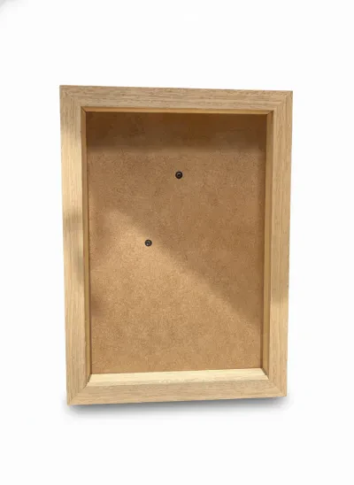 Cadre photo 3D bois — vue 5