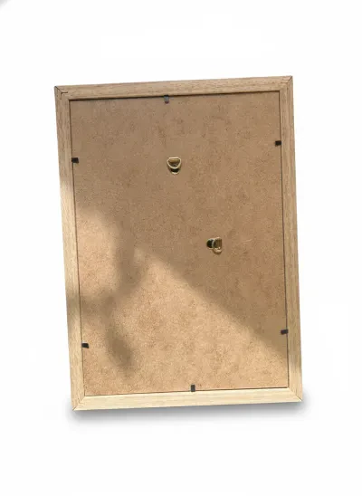Cadre photo 3D bois — vue 6